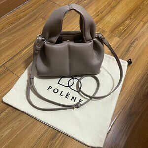 polene Numéro Neuf Mini Edition Textured Taupe